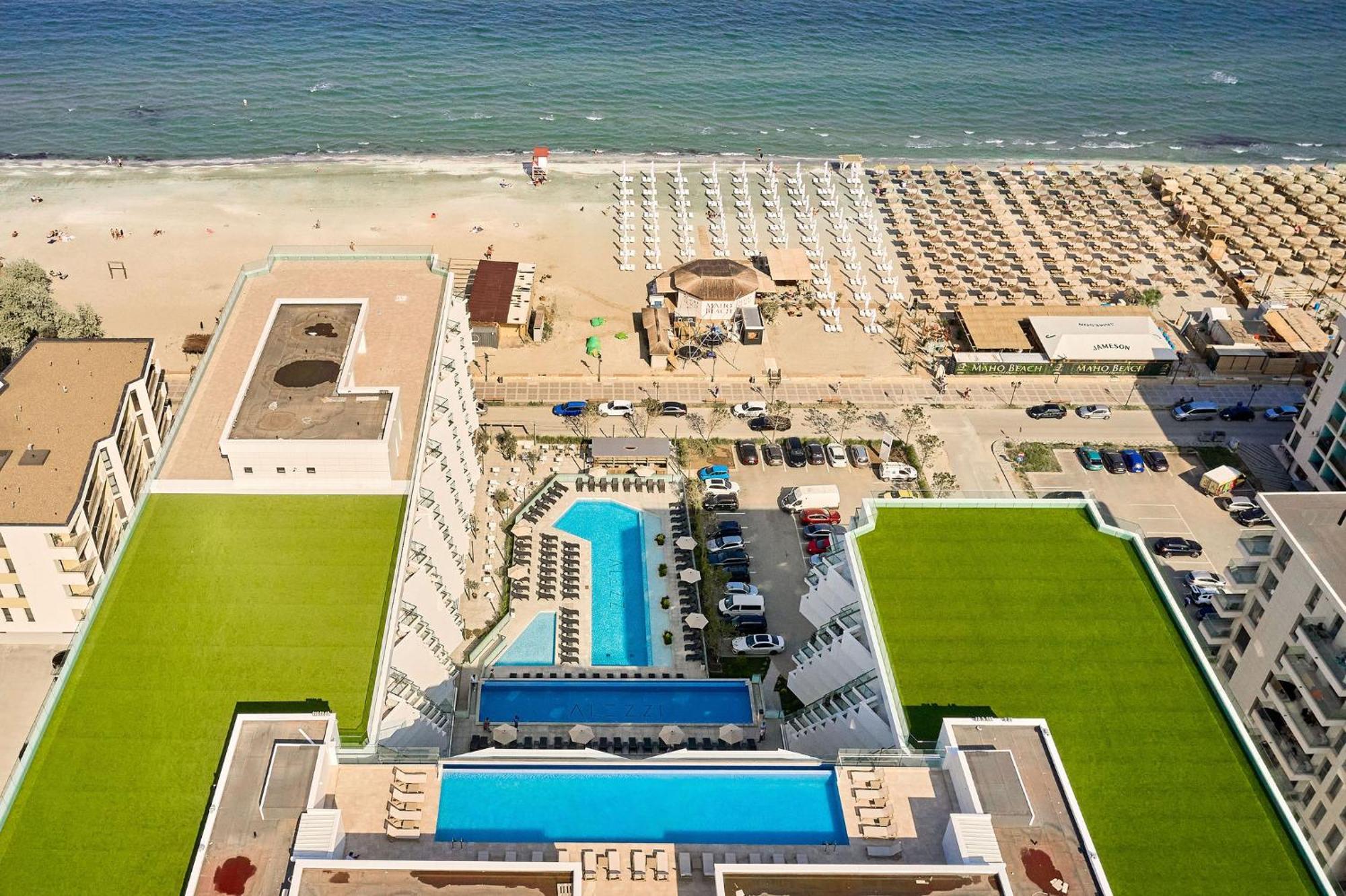 Seaview Luxury Studio In Infinity Beach Resort Mamaia Exteriör bild